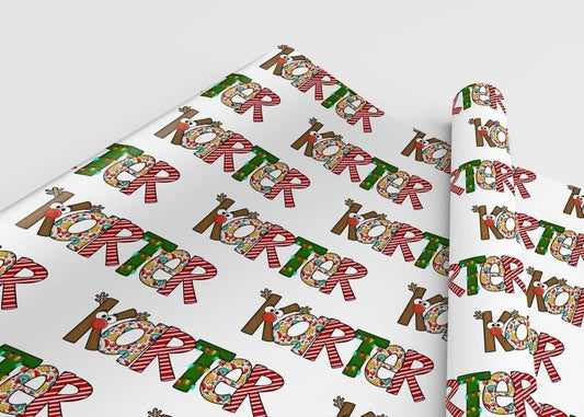 Custom Name Wrapping Paper Preorder ETA December