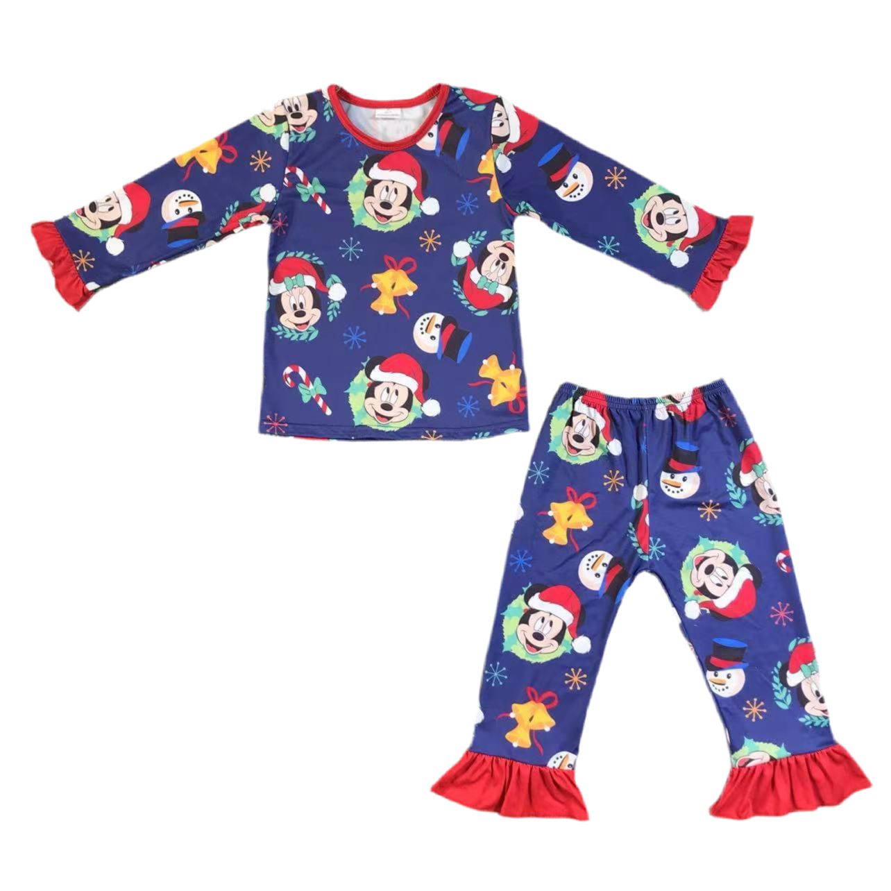 Favorite Mouse Jingle Bell Christmas Pajamas