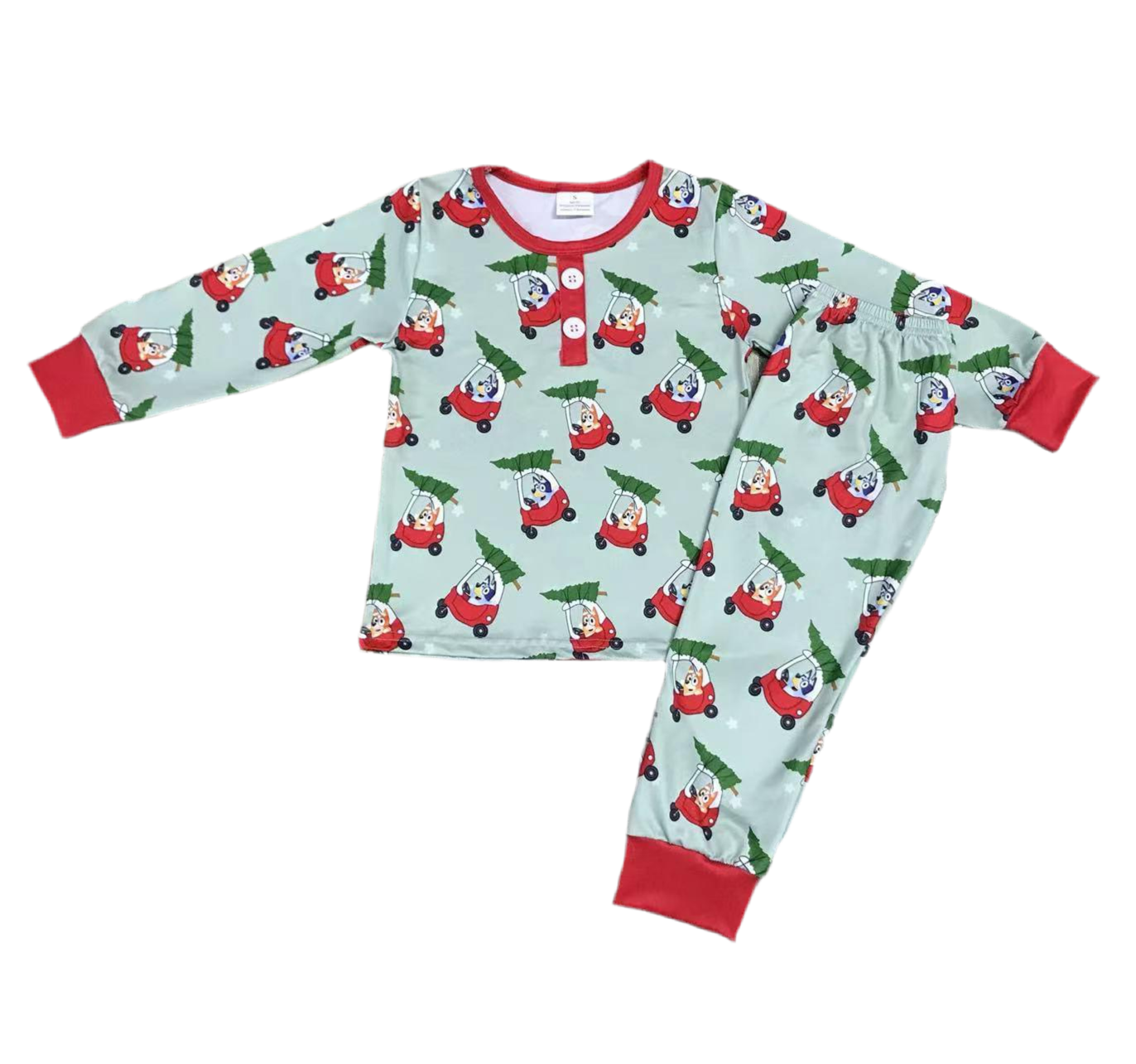 Favorite Dog Festive Coupe Christmas Pajamas