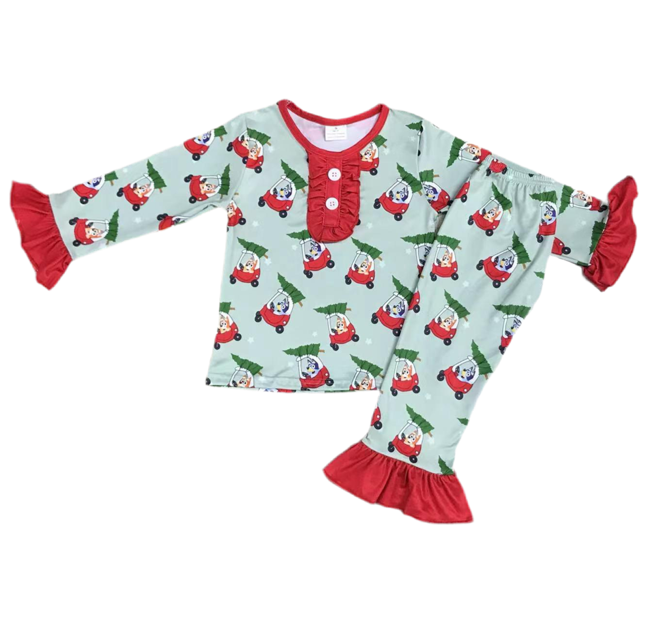 Favorite Dog Festive Coupe Christmas Pajamas