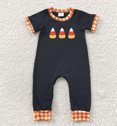 Matching Siblings Embroidered Candy Corn Collection