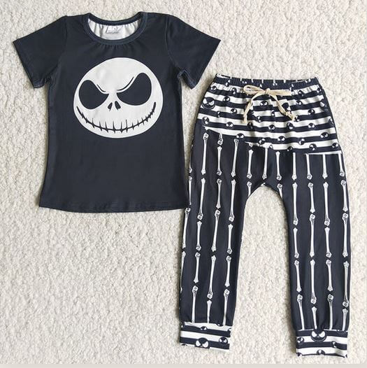 Jack Skeleton Pants Set