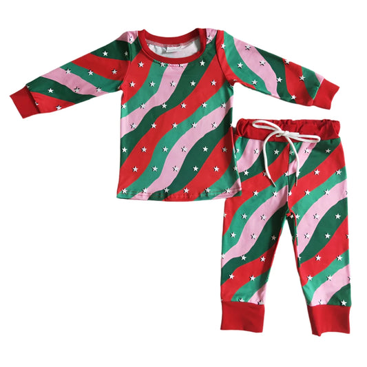 Fun Stars & Stripes Christmas Pajamas